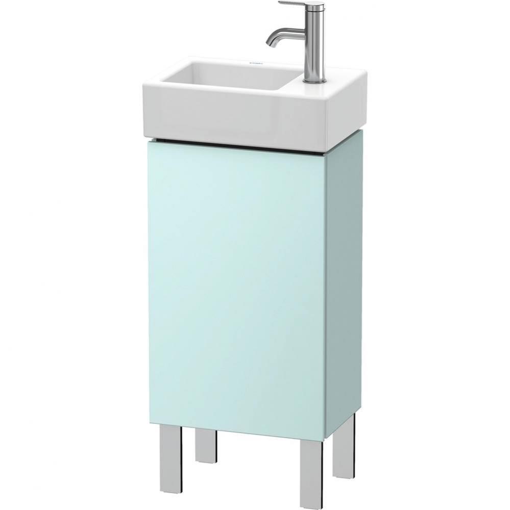 Duravit L-Cube Floor Standing Vanity Unit  Light Blue Matte