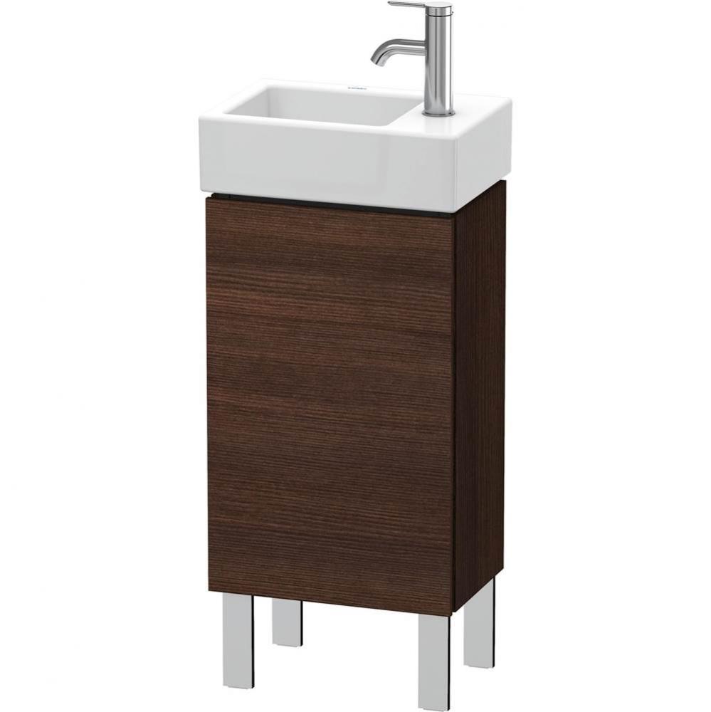 Duravit L-Cube One Door Floorstanding Vanity Unit Chestnut Dark