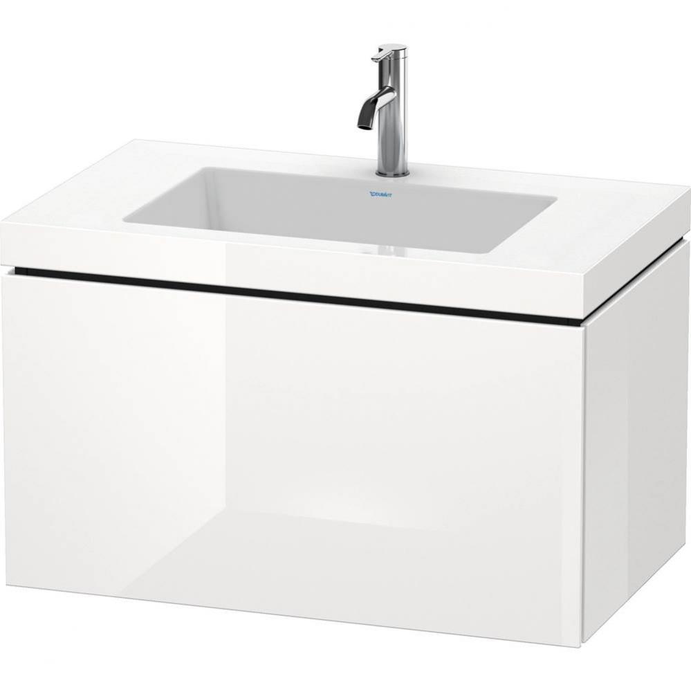 Duravit L-Cube C-Bonded Wall-Mounted Vanity  Linen