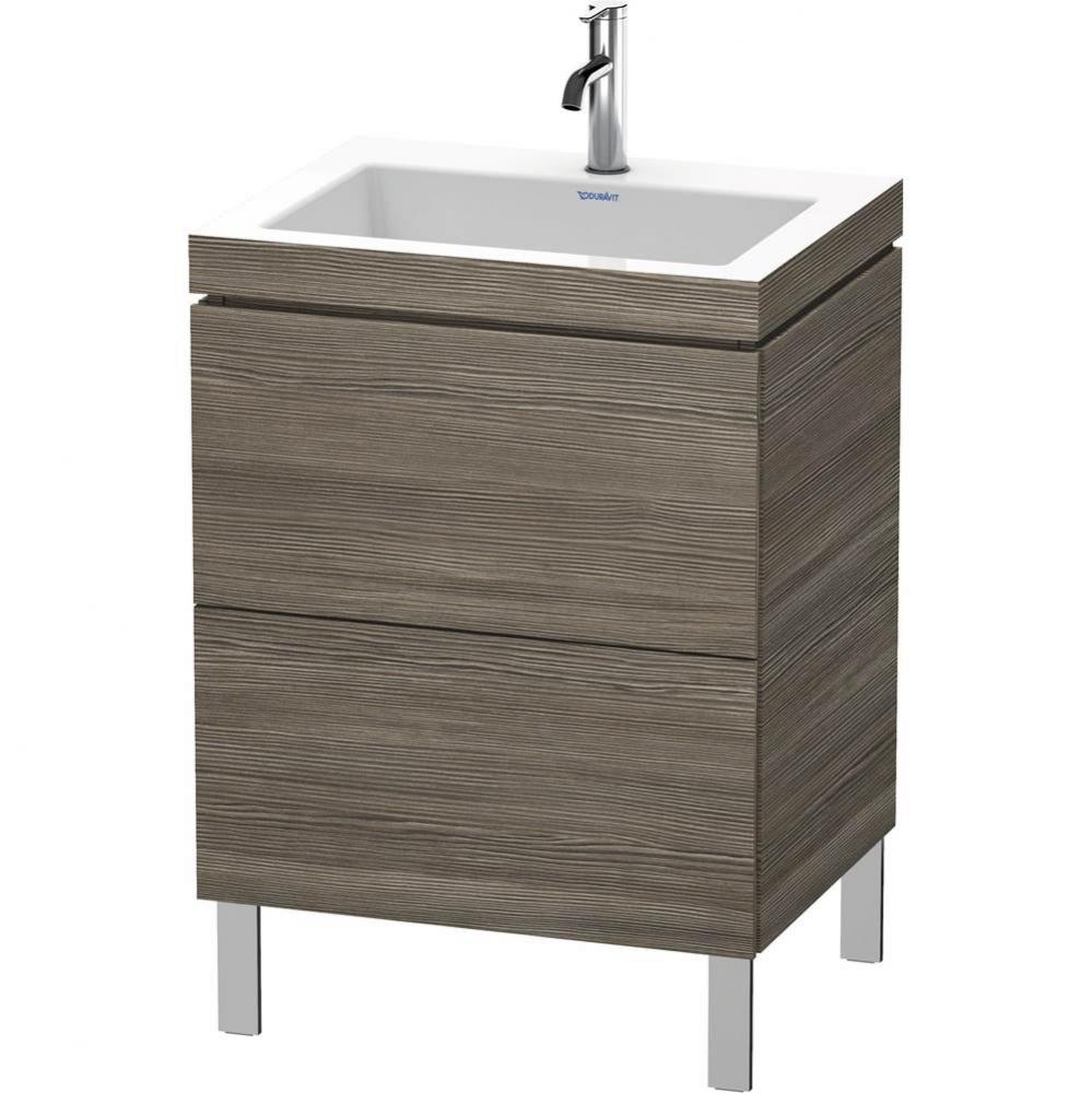 Duravit L-Cube C-Bonded Floorstanding Vanity  Pine Terra