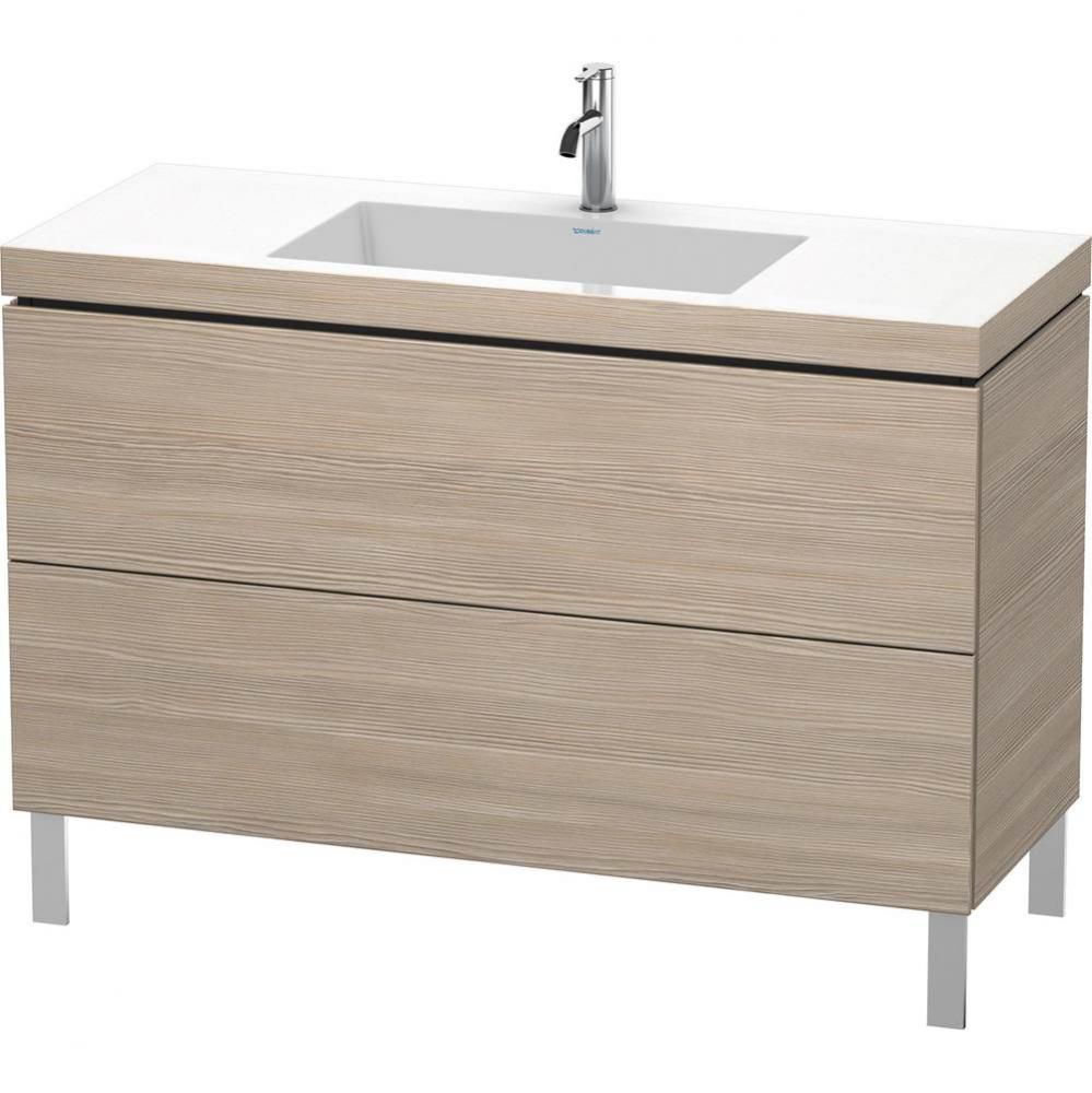 Duravit L-Cube C-Bonded Floorstanding Vanity  Pine Silver