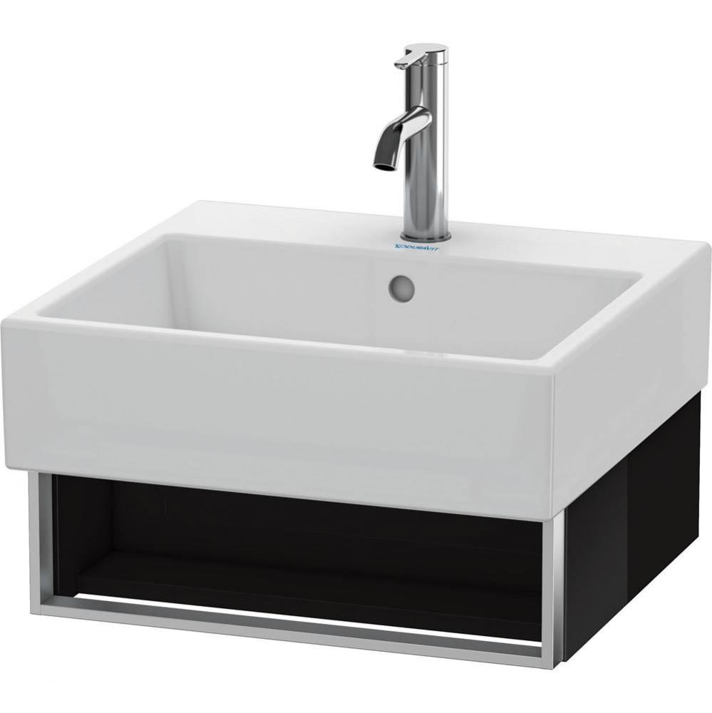 Duravit Vero Air Vanity Unit Wall-Mounted  Black High Gloss