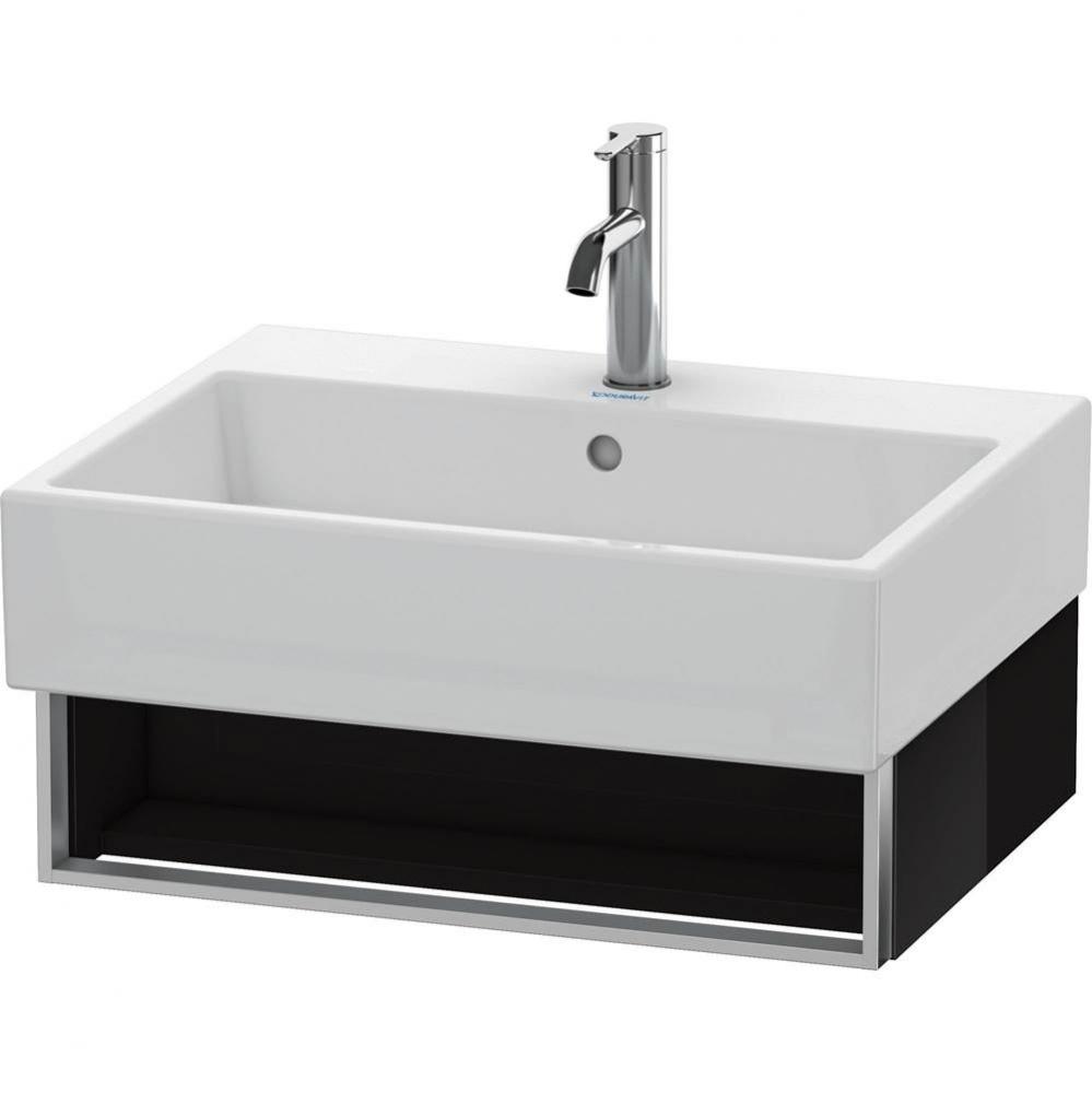 Duravit Vero Air Vanity Unit Wall-Mounted  Black High Gloss