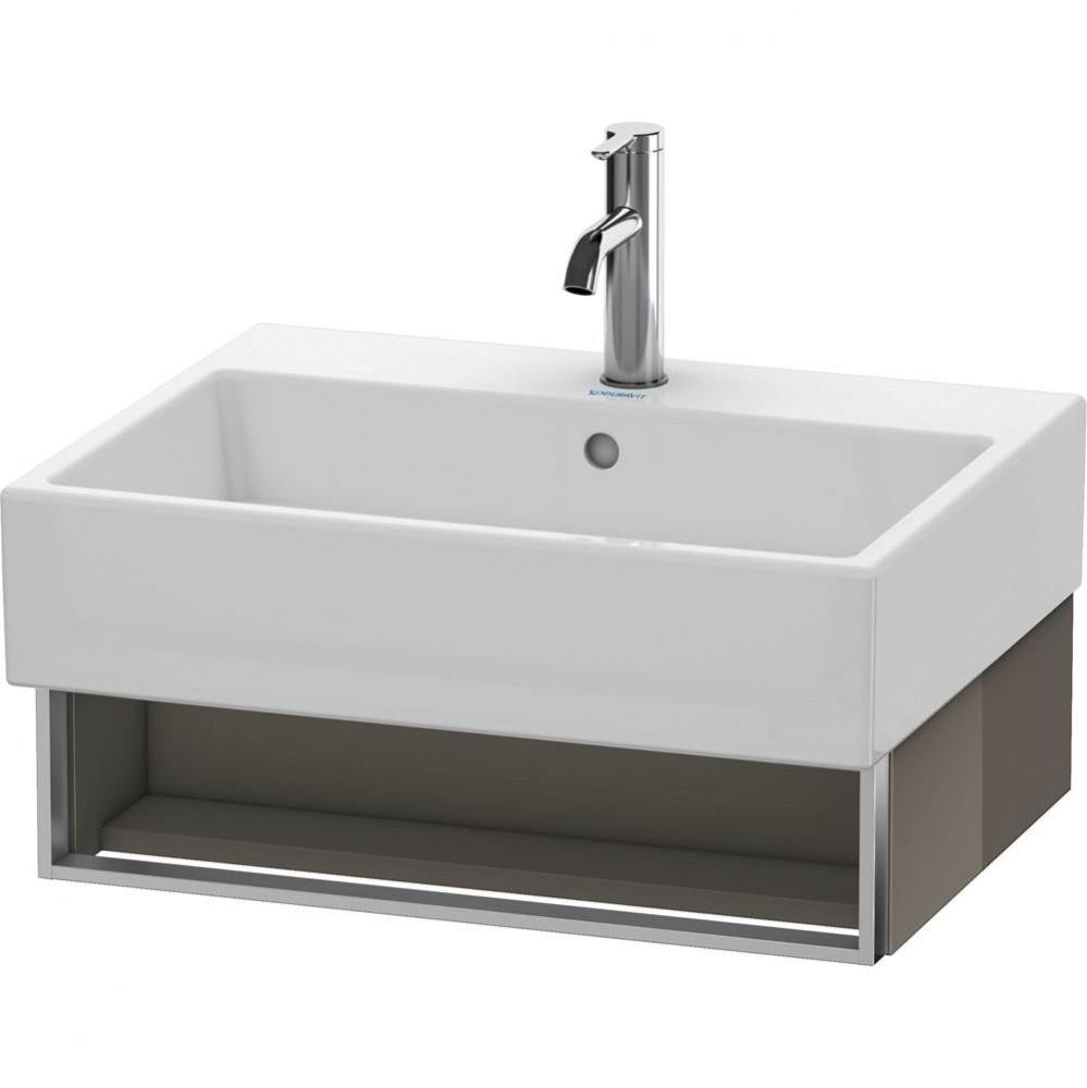 Duravit Vero Air Vanity Unit Wall-Mounted  Flannel Gray High Gloss