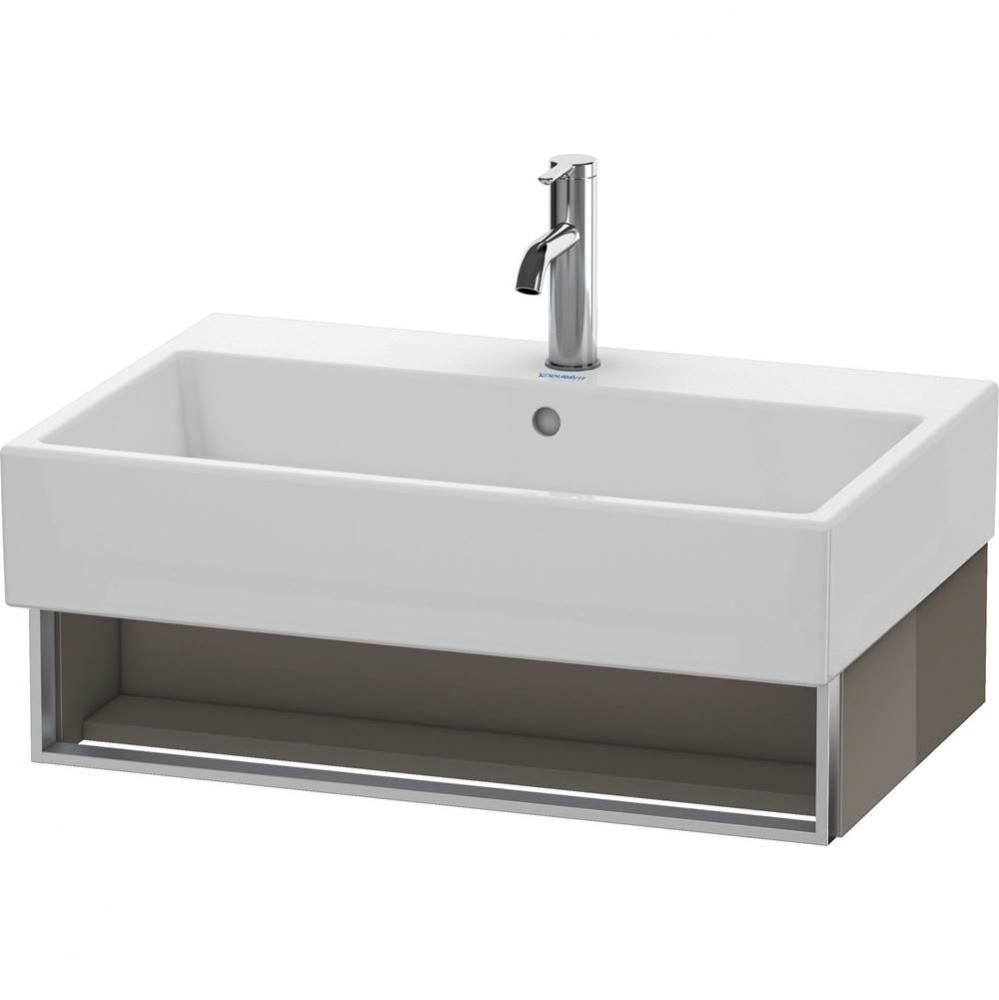 Duravit Vero Air Vanity Unit Wall-Mounted  Flannel Gray High Gloss