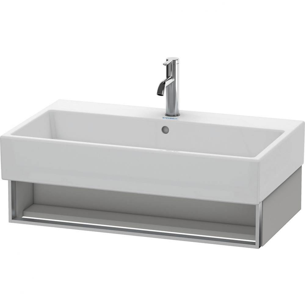 Duravit Vero Air Vanity Unit Wall-Mounted  Concrete Gray Matte