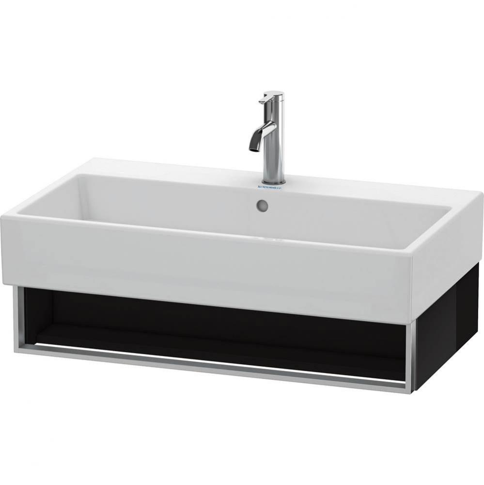 Duravit Vero Air Vanity Unit Wall-Mounted  Black High Gloss