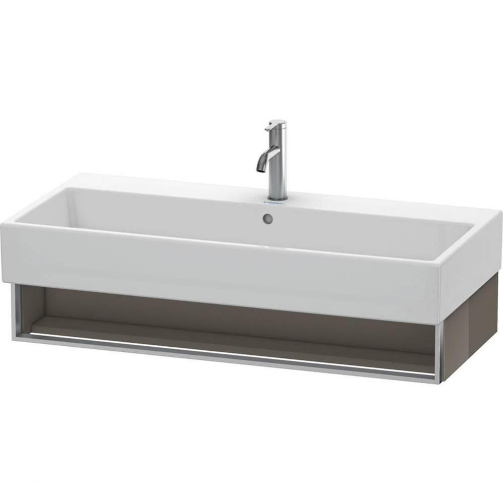 Duravit Vero Air Vanity Unit Wall-Mounted  Flannel Gray High Gloss