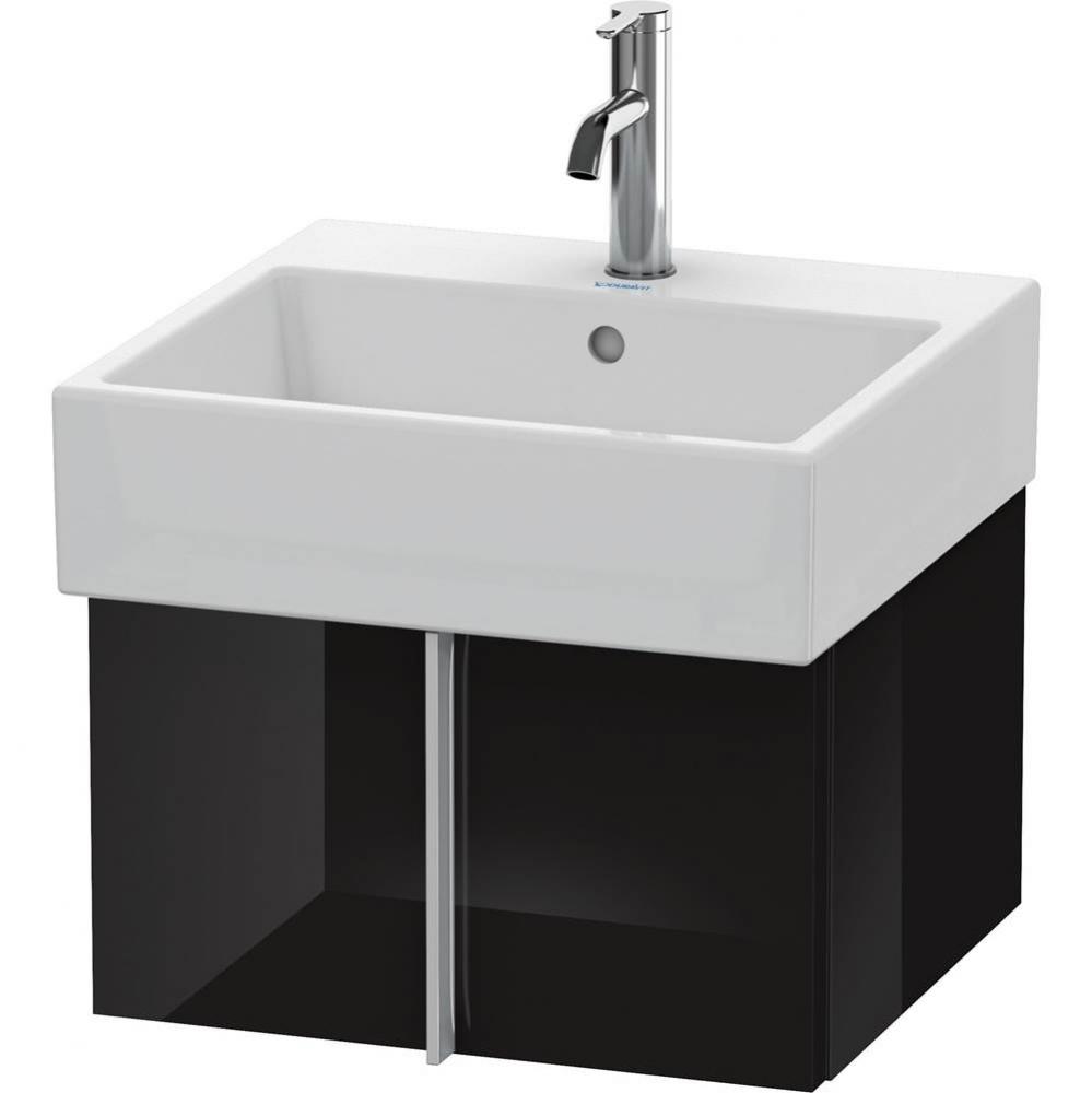 Duravit Vero Air Vanity Unit Wall-Mounted  Black High Gloss