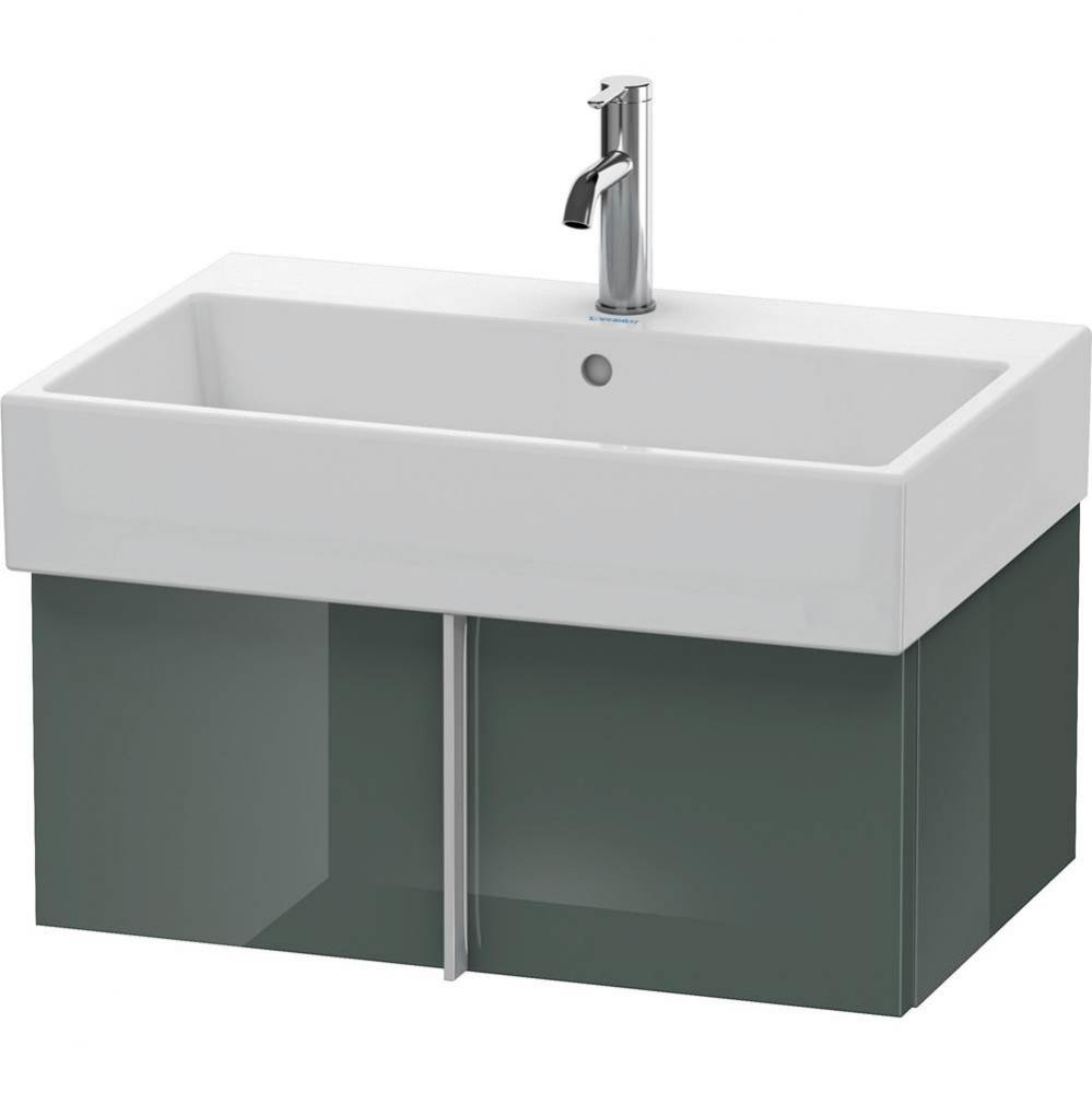 Duravit Vero Air Vanity Unit Wall-Mounted  Dolomiti Gray High Gloss