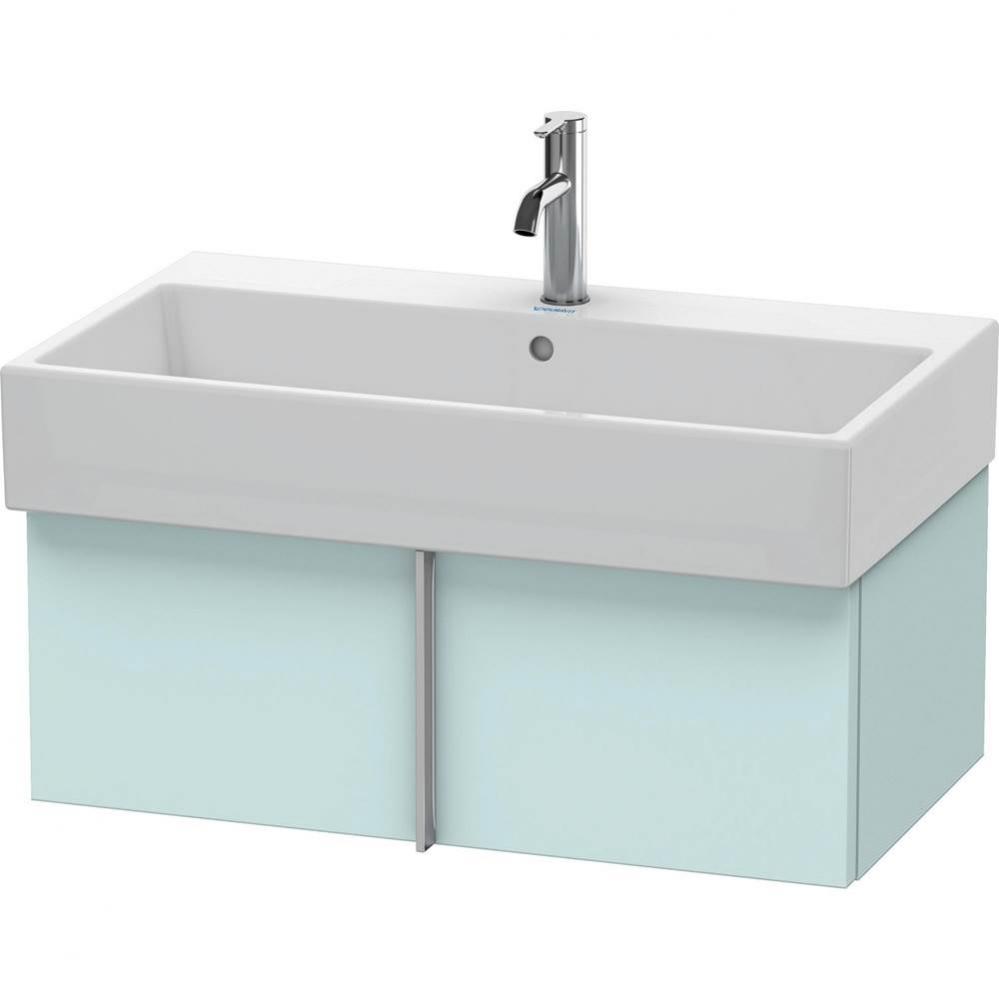 Duravit Vero Air Vanity Unit Wall-Mounted  Light Blue Matte