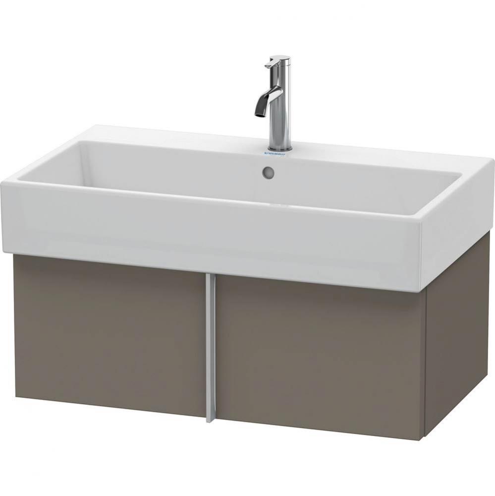 Duravit Vero Air Vanity Unit Wall-Mounted  Flannel Gray Satin Matte