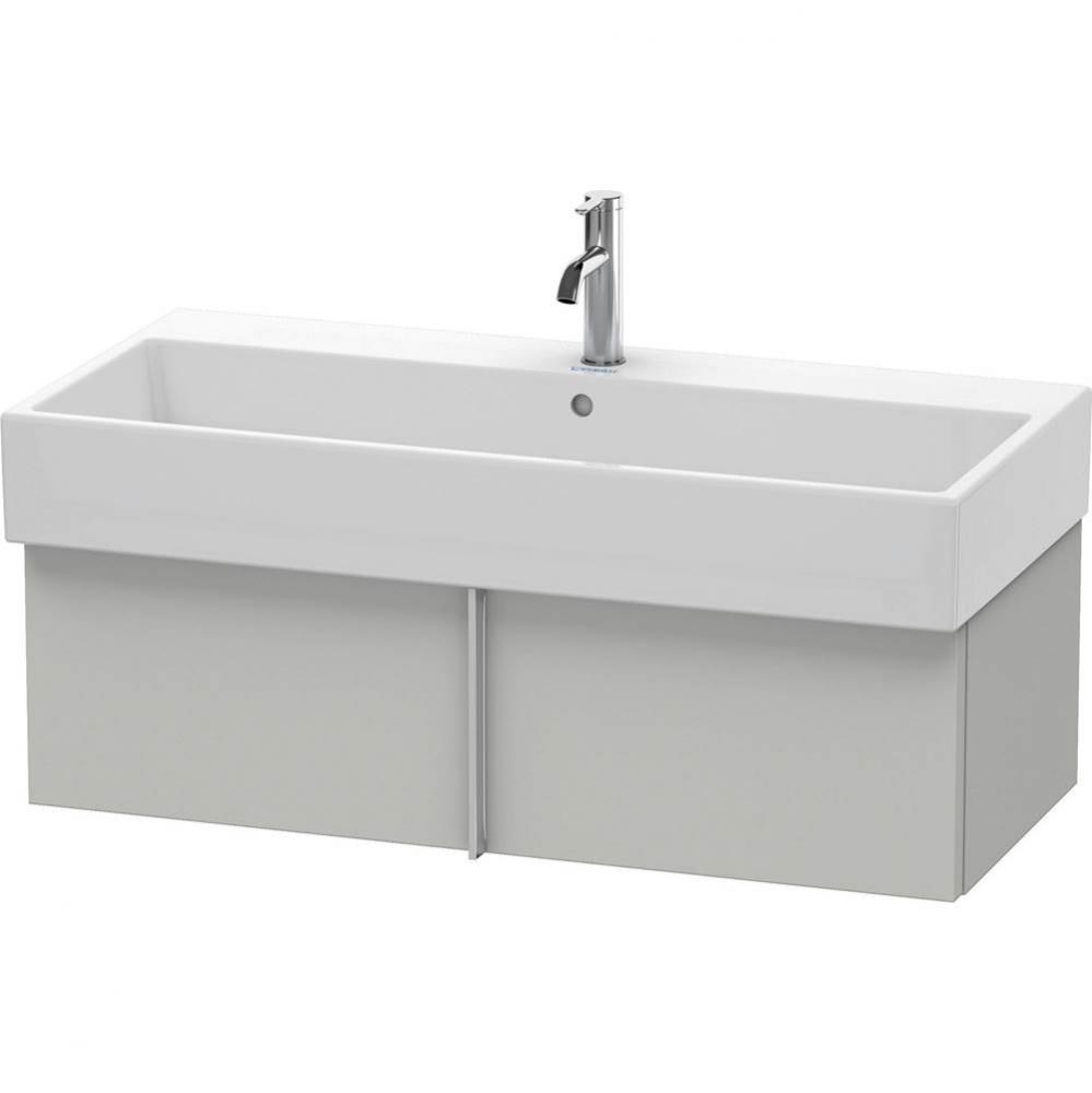 Duravit Vero Air Vanity Unit Wall-Mounted  Concrete Gray Matte