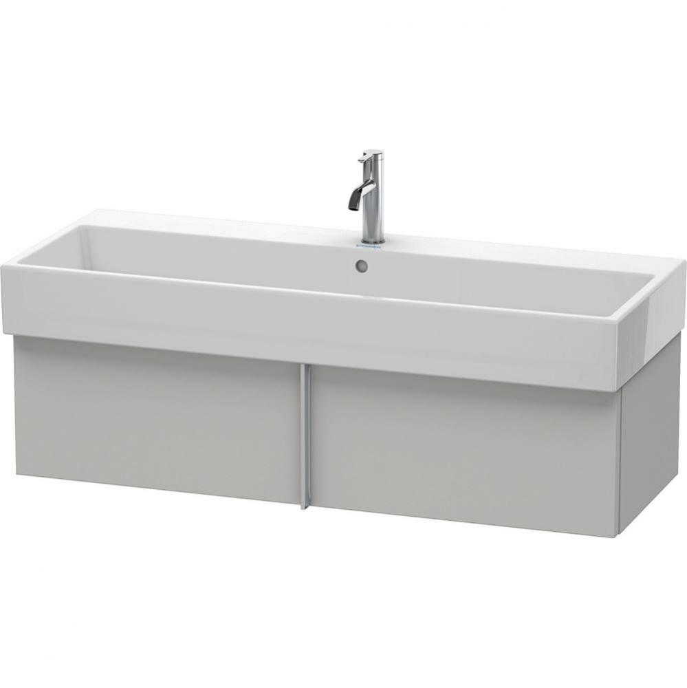 Duravit Vero Air Vanity Unit Wall-Mounted  Concrete Gray Matte