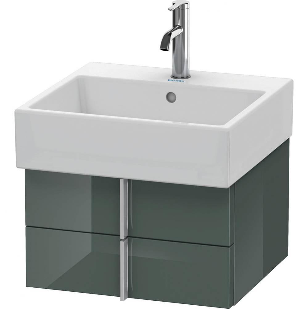 Duravit Vero Air Vanity Unit Wall-Mounted  Dolomiti Gray High Gloss