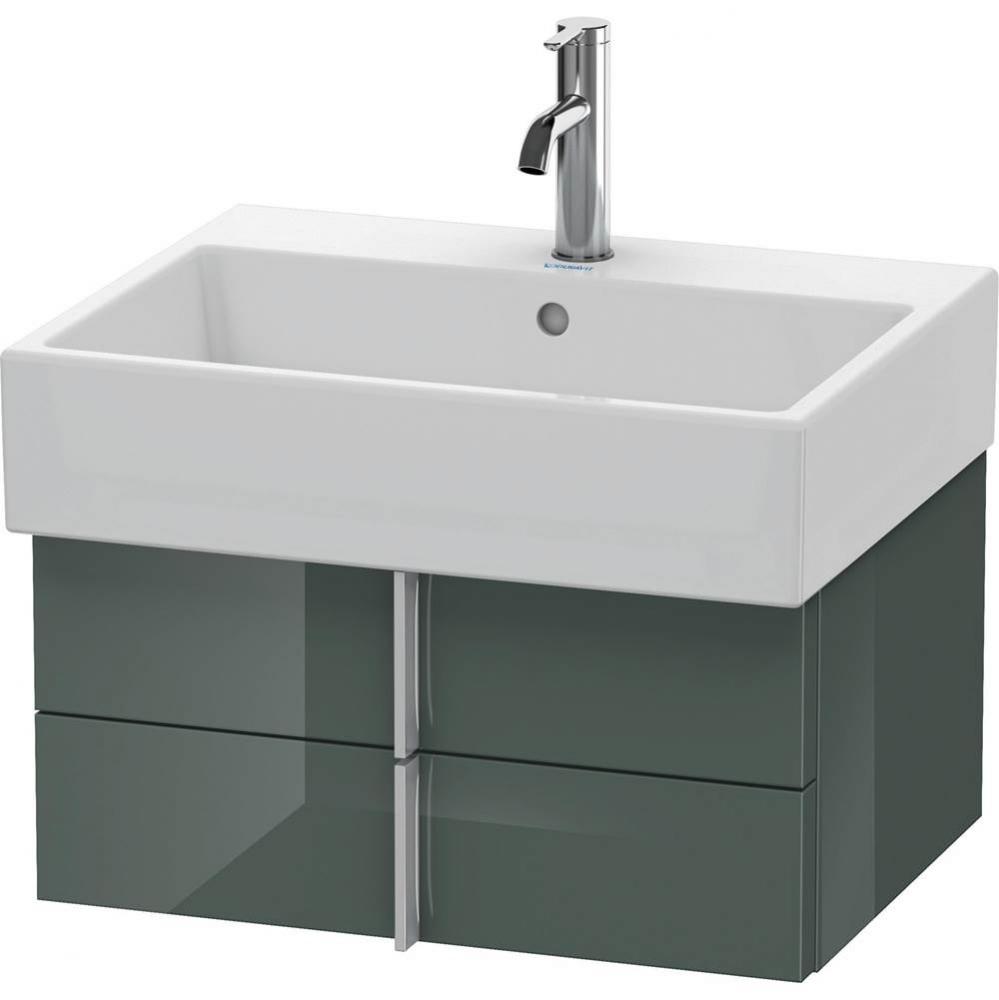 Duravit Vero Air Vanity Unit Wall-Mounted  Dolomiti Gray High Gloss