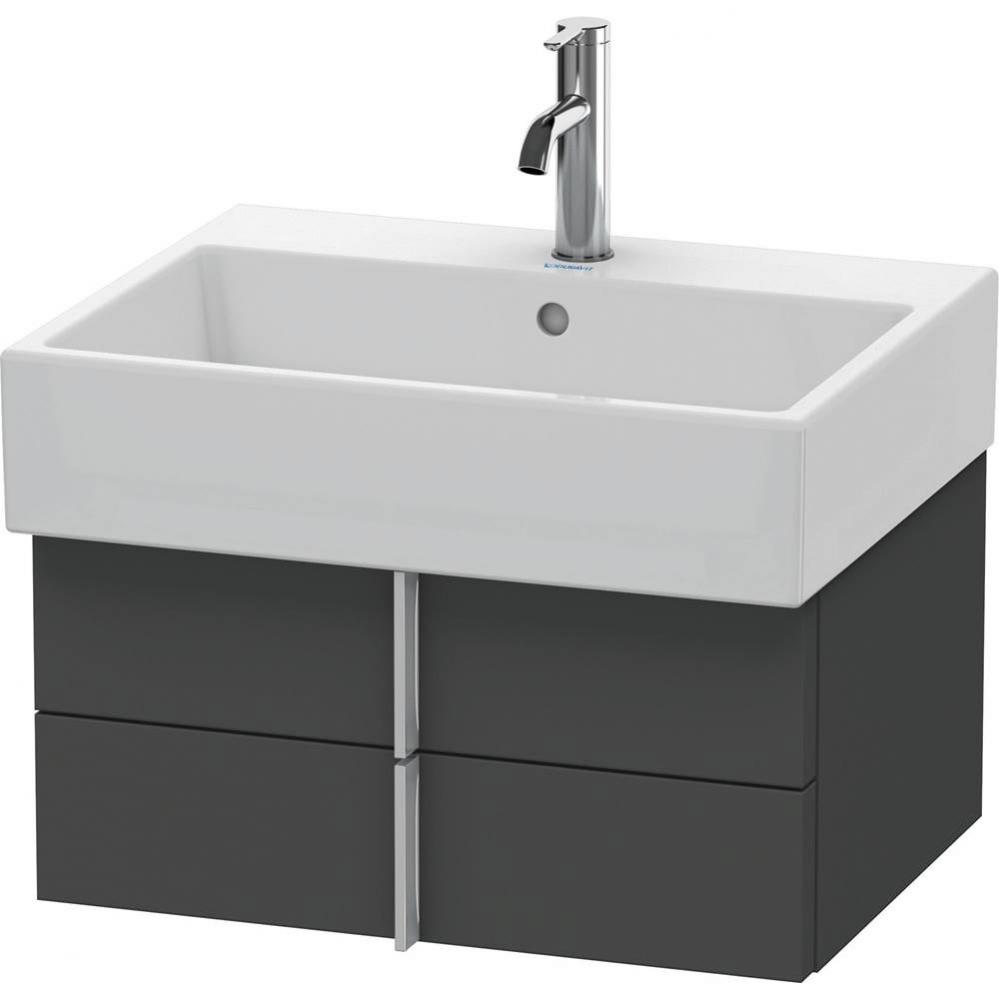 Duravit Vero Air Vanity Unit Wall-Mounted  Graphite Matte