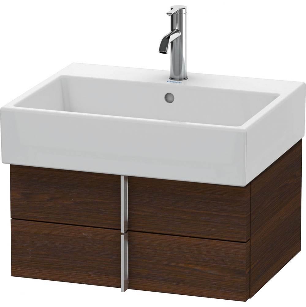 Duravit Vero Air Vanity Unit Wall-Mounted  Brushed Walnut