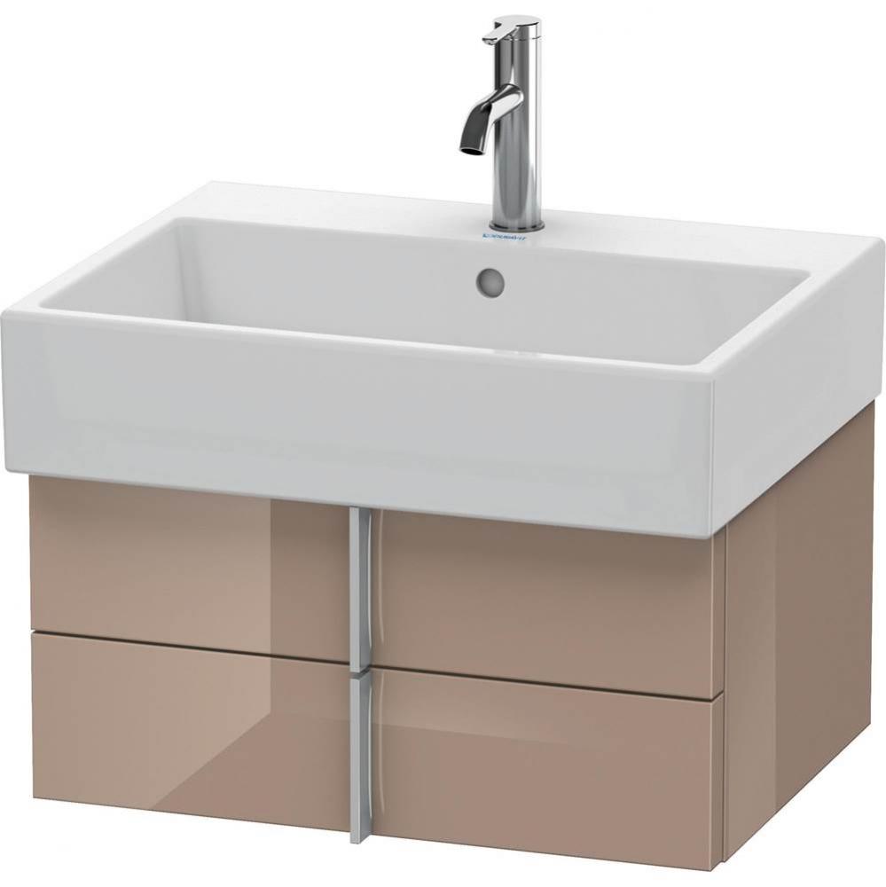 Duravit Vero Air Vanity Unit Wall-Mounted  Cappuccino High Gloss