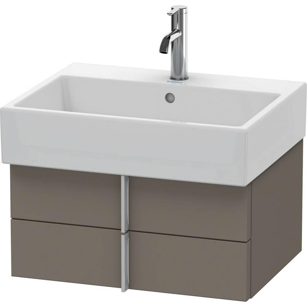 Duravit Vero Air Vanity Unit Wall-Mounted  Flannel Gray Satin Matte