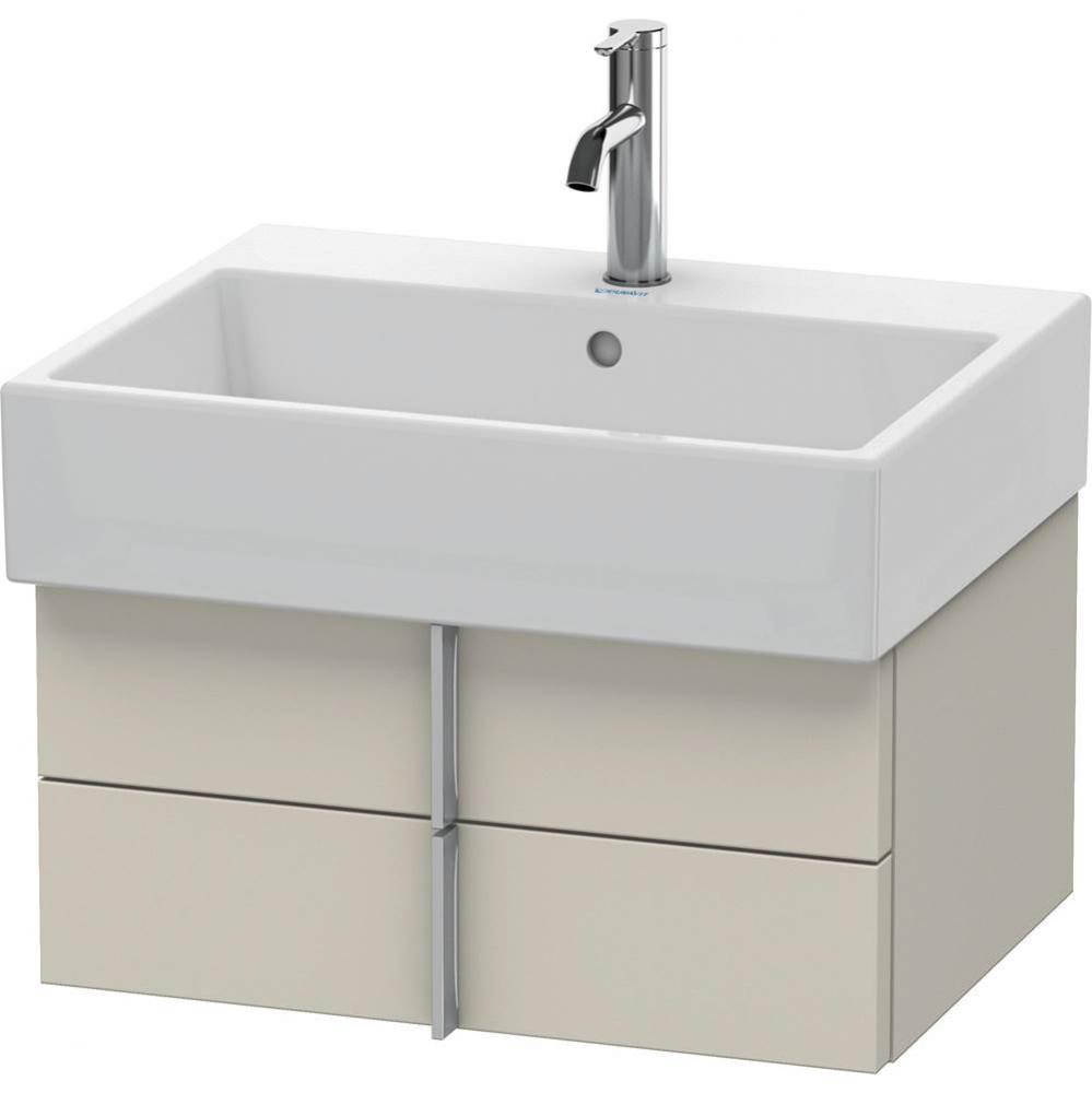 Duravit Vero Air Vanity Unit Wall-Mounted  Taupe Matte