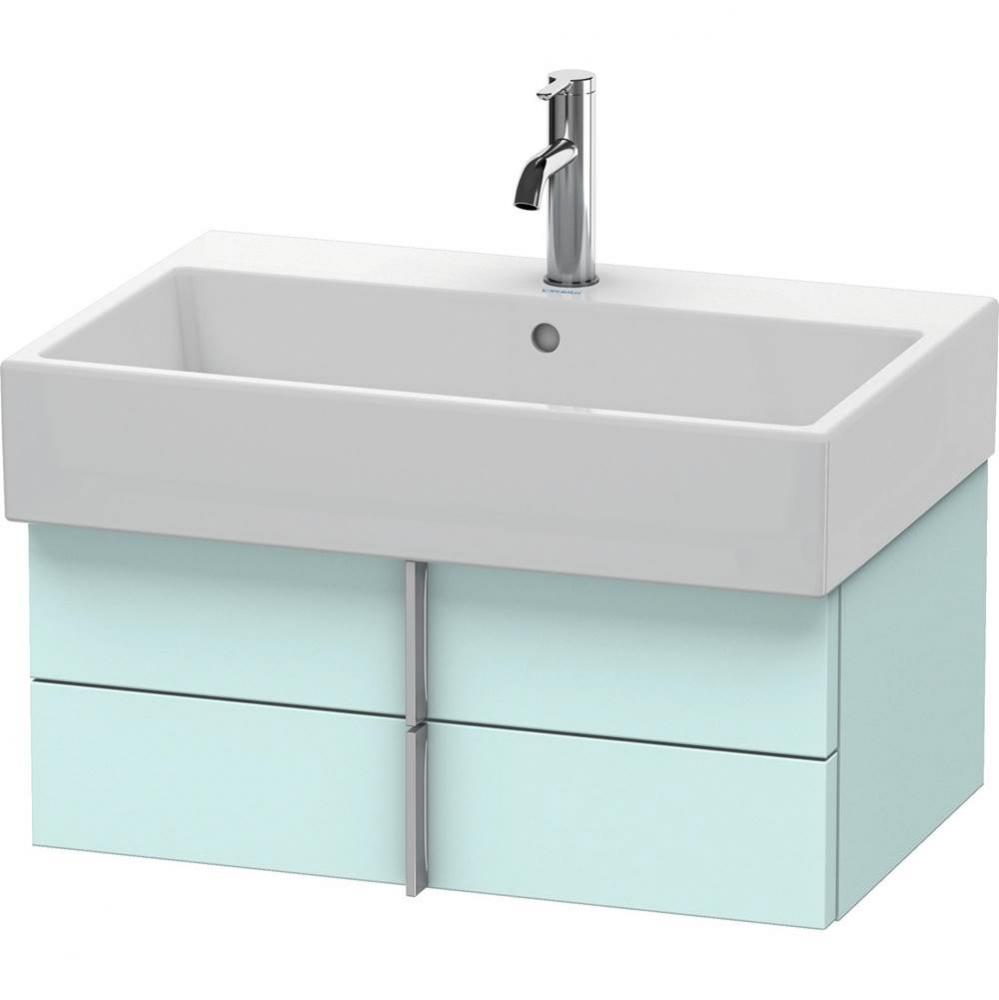 Duravit Vero Air Vanity Unit Wall-Mounted  Light Blue Matte