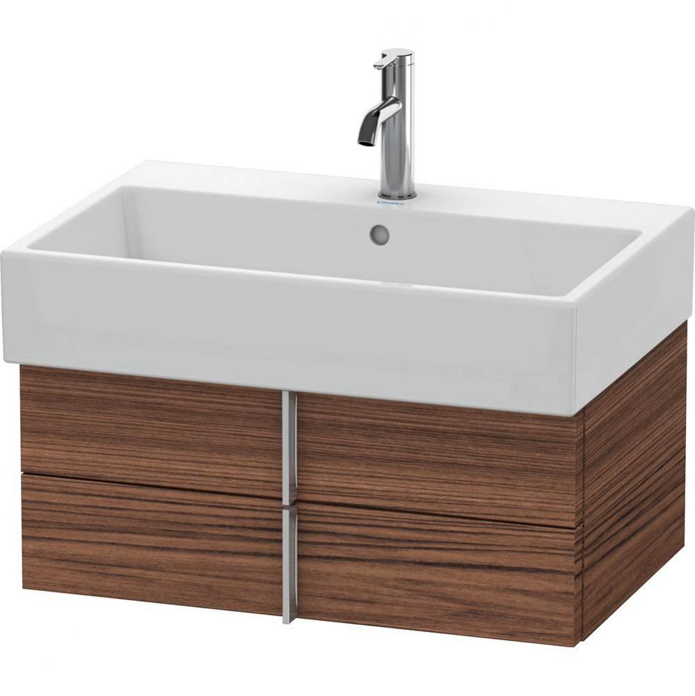 Duravit Vero Air Vanity Unit Wall-Mounted  Dark Walnut