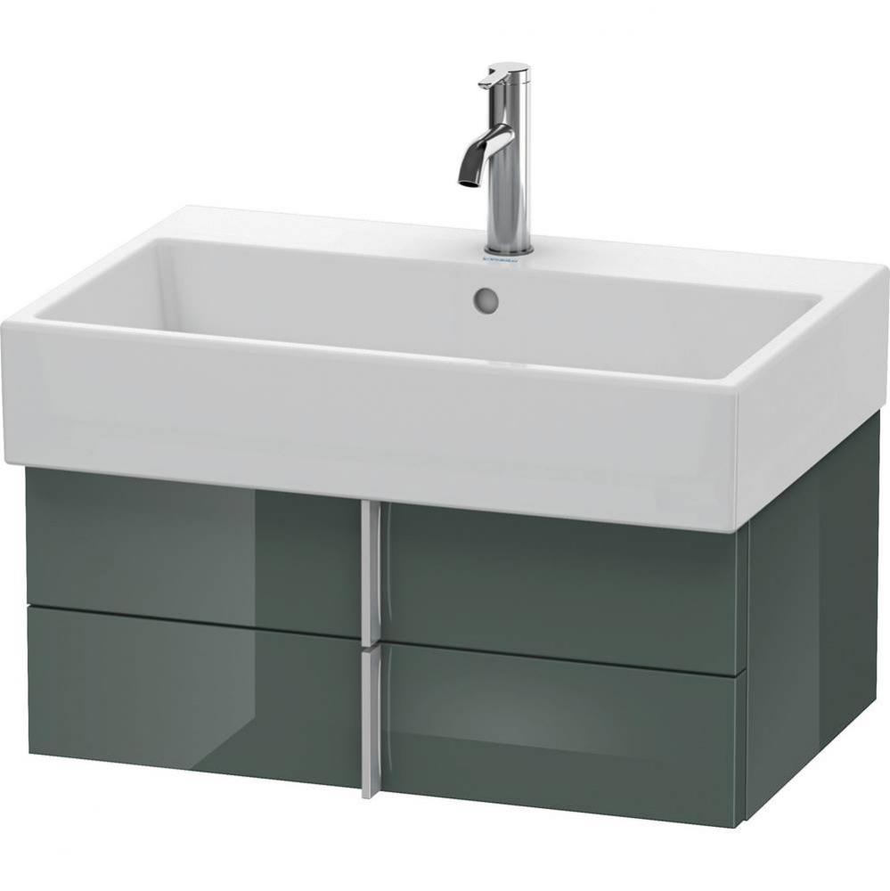 Duravit Vero Air Vanity Unit Wall-Mounted  Dolomiti Gray High Gloss