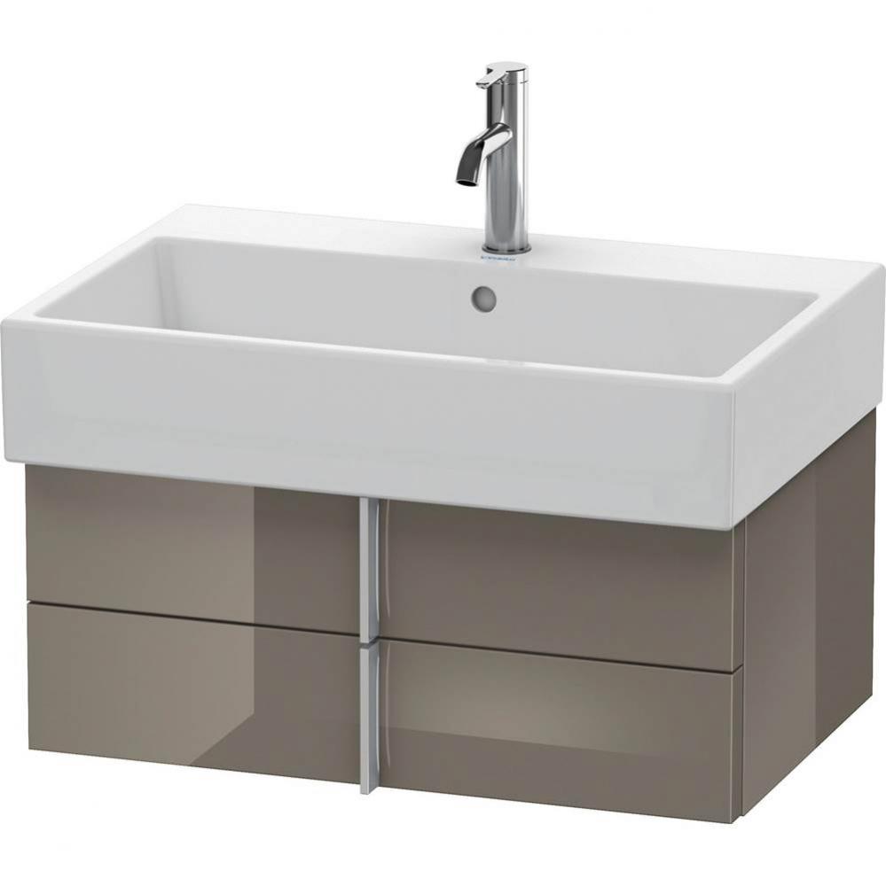 Duravit Vero Air Vanity Unit Wall-Mounted  Flannel Gray High Gloss