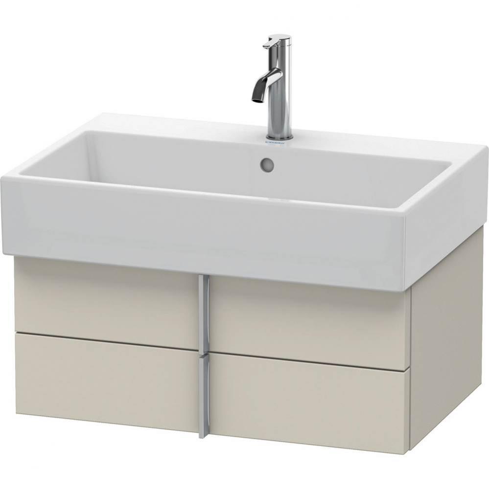 Duravit Vero Air Vanity Unit Wall-Mounted  Taupe Matte