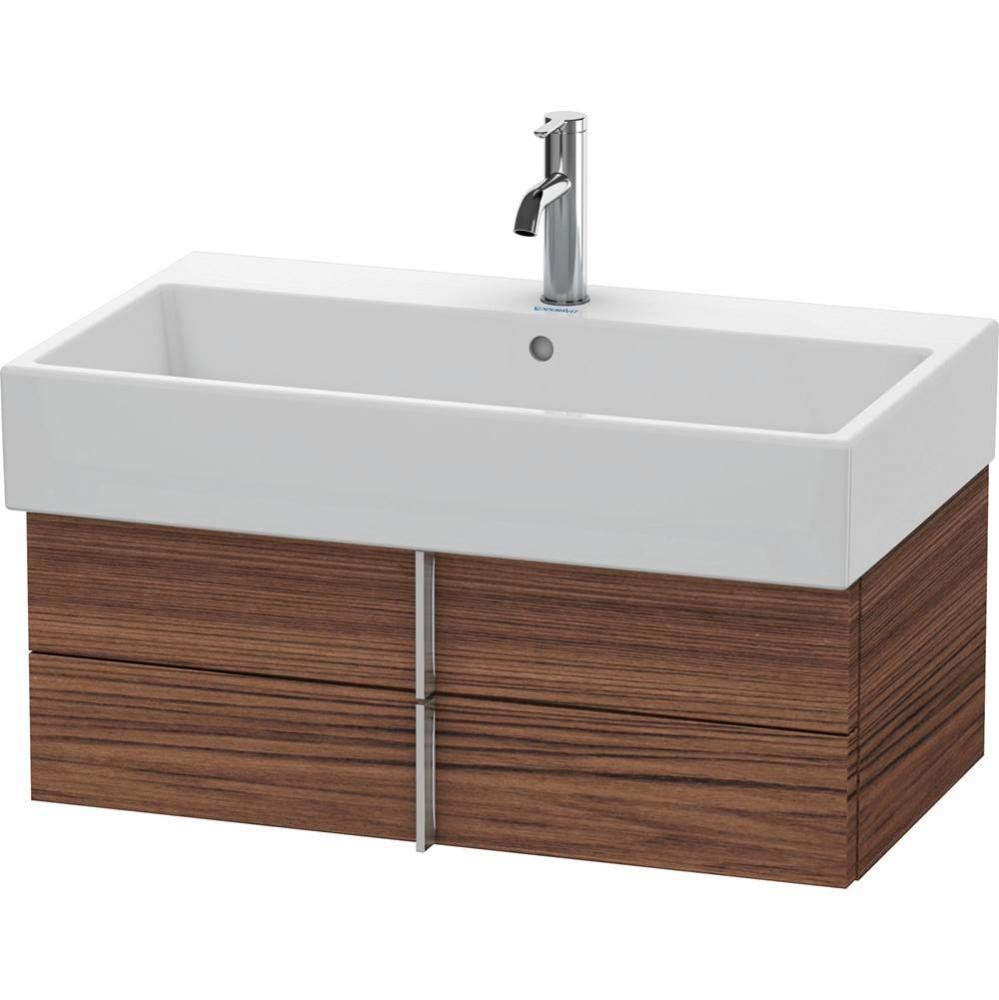 Duravit Vero Air Vanity Unit Wall-Mounted  Dark Walnut