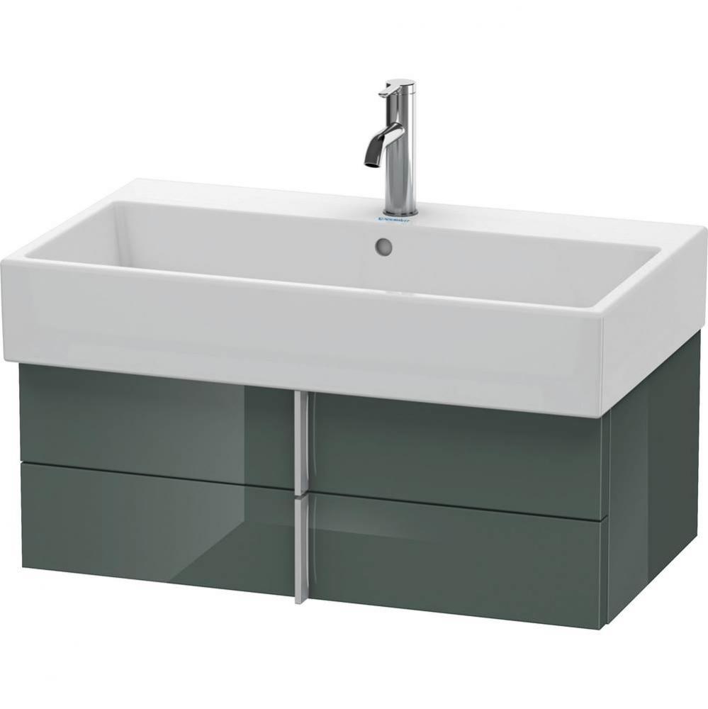 Duravit Vero Air Vanity Unit Wall-Mounted  Dolomiti Gray High Gloss