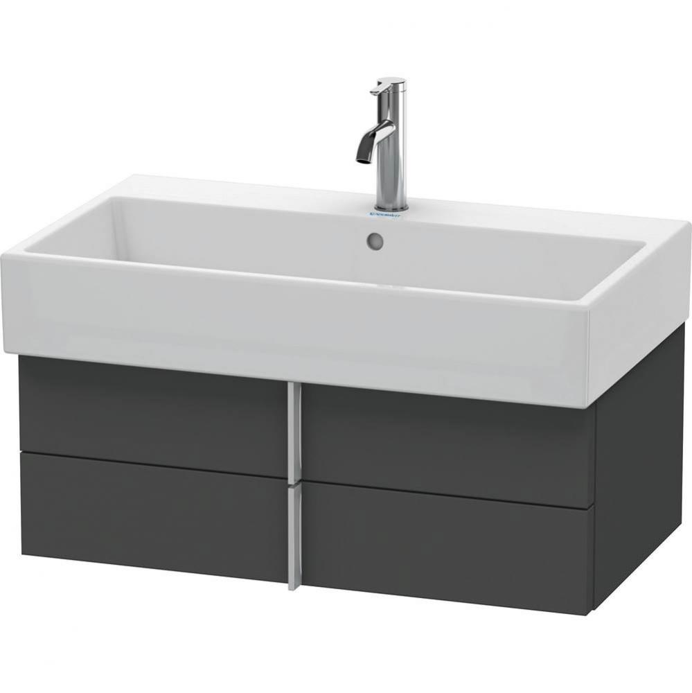 Duravit Vero Air Vanity Unit Wall-Mounted  Graphite Matte