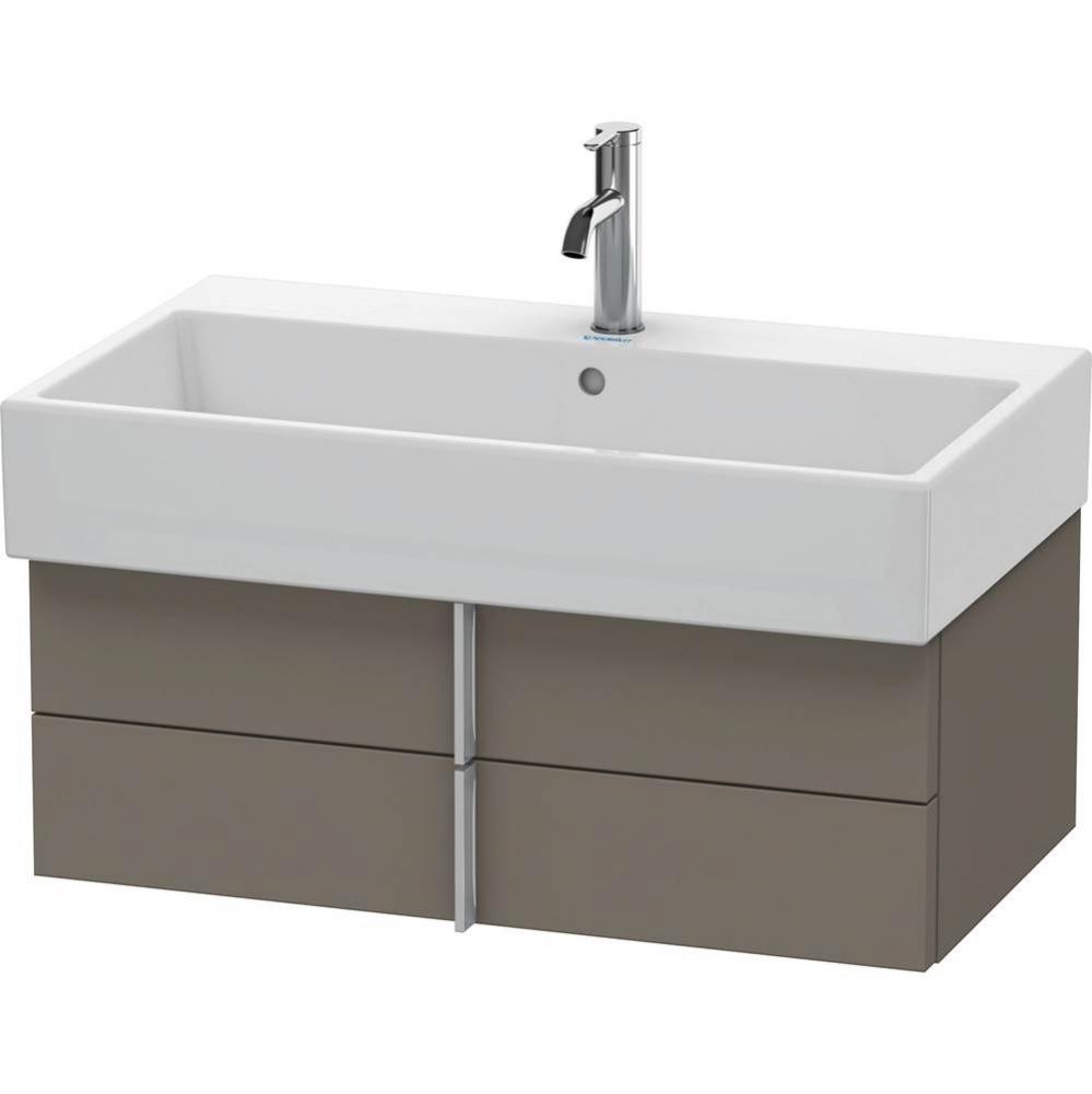 Duravit Vero Air Vanity Unit Wall-Mounted  Flannel Gray Satin Matte