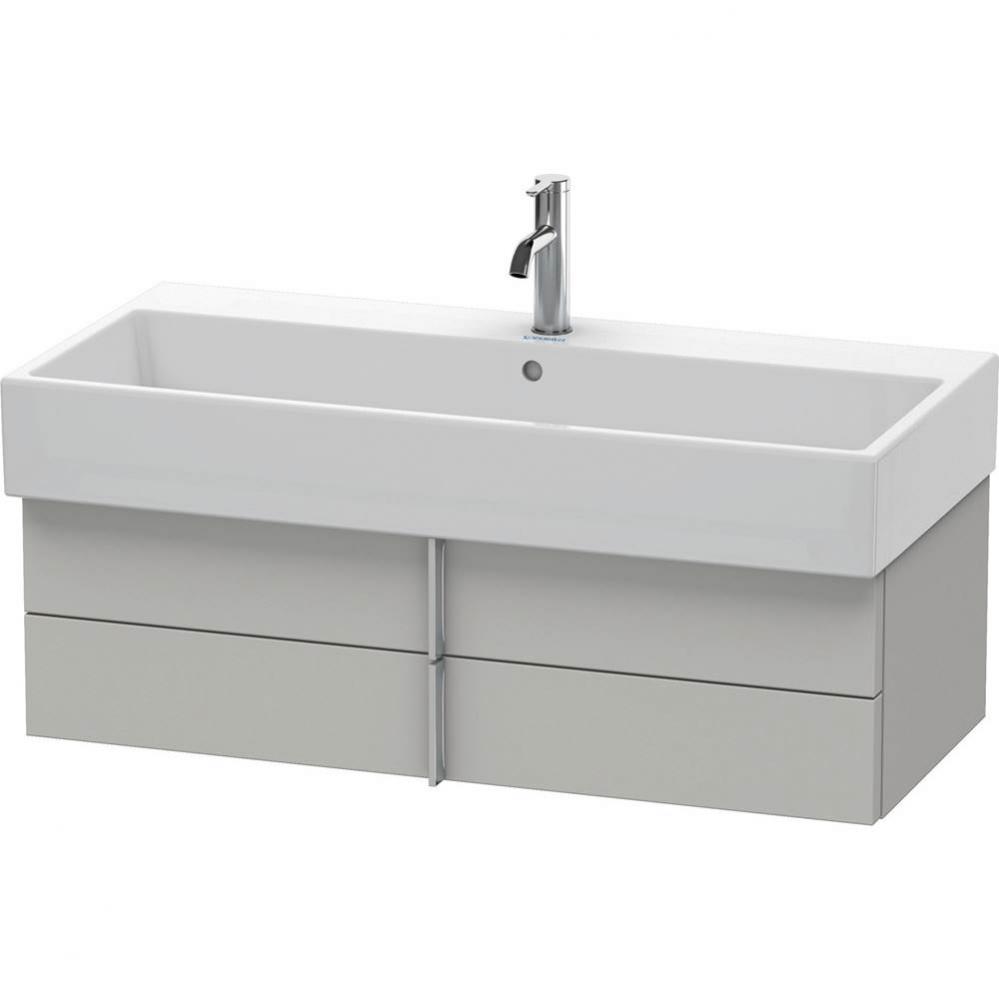 Duravit Vero Air Vanity Unit Wall-Mounted  Concrete Gray Matte