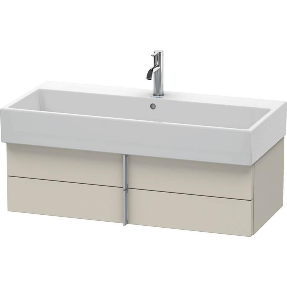 Duravit Vero Air Vanity Unit Wall-Mounted  Taupe Matte