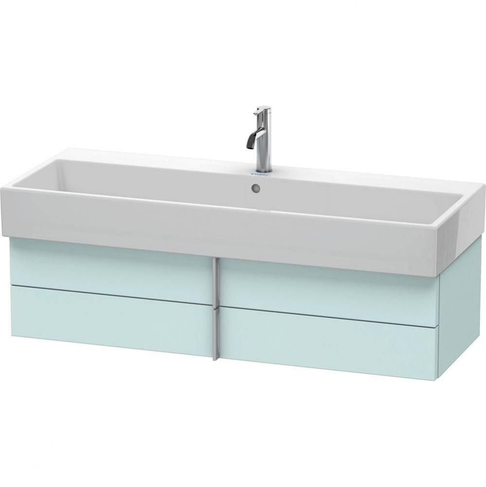 Duravit Vero Air Vanity Unit Wall-Mounted  Light Blue Matte