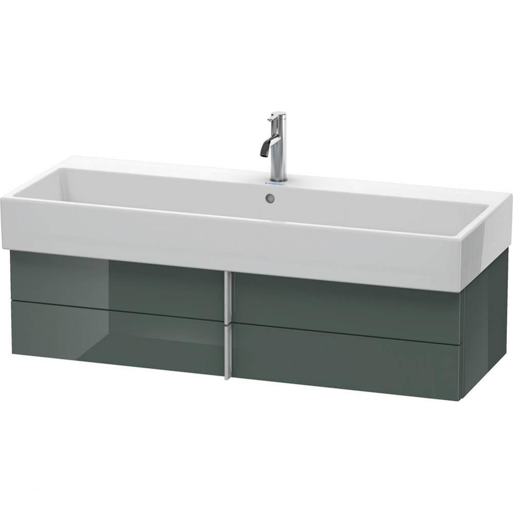 Duravit Vero Air Vanity Unit Wall-Mounted  Dolomiti Gray High Gloss