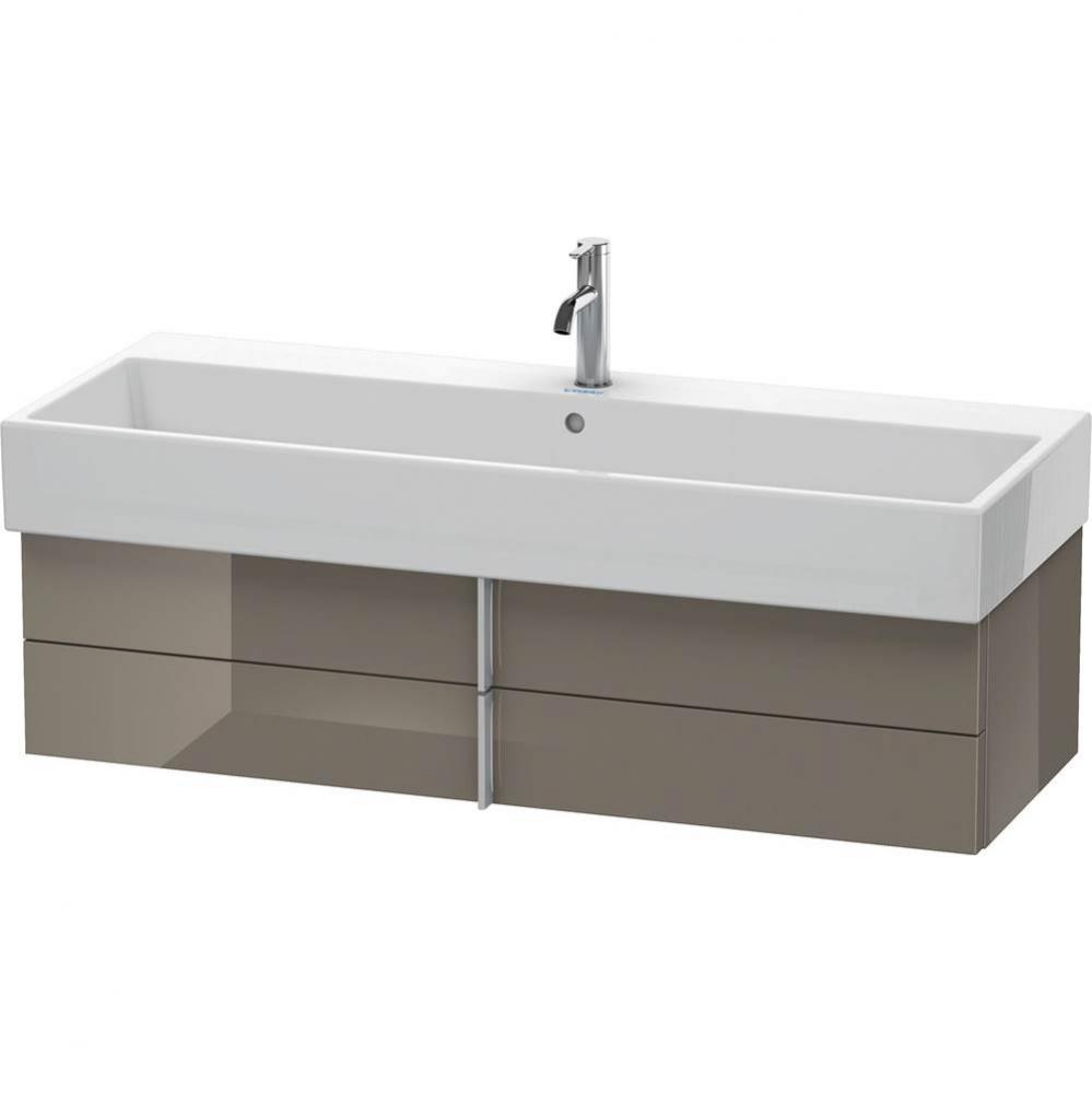 Duravit Vero Air Vanity Unit Wall-Mounted  Flannel Gray High Gloss