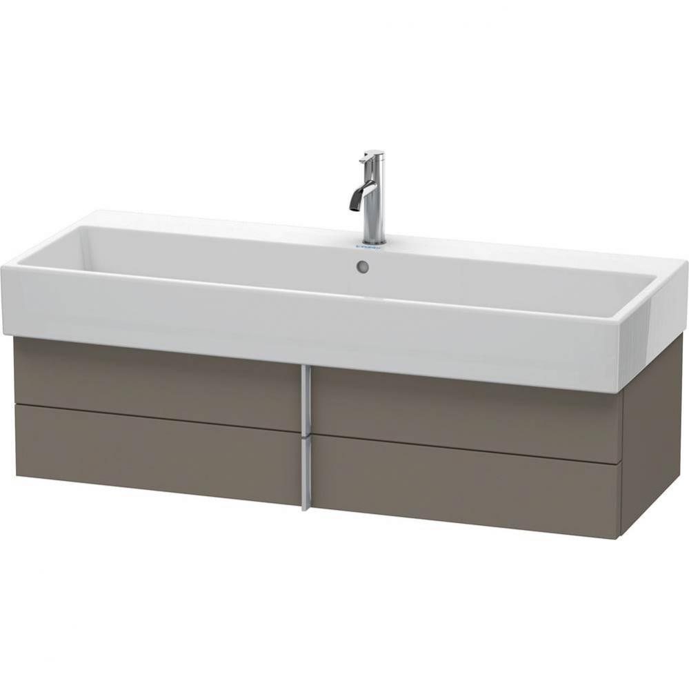 Duravit Vero Air Vanity Unit Wall-Mounted  Flannel Gray Satin Matte