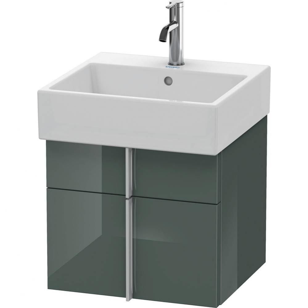 Duravit Vero Air Vanity Unit Wall-Mounted  Dolomiti Gray High Gloss