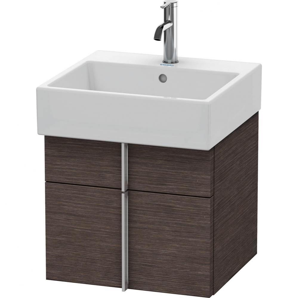 Duravit Vero Air Vanity Unit Wall-Mounted  Brushed Dark Oak