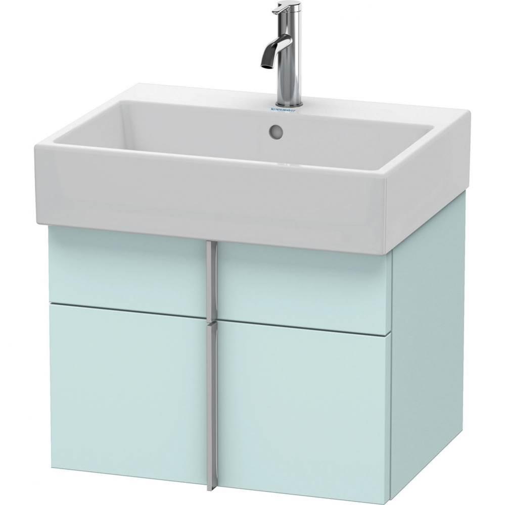 Duravit Vero Air Vanity Unit Wall-Mounted  Light Blue Matte