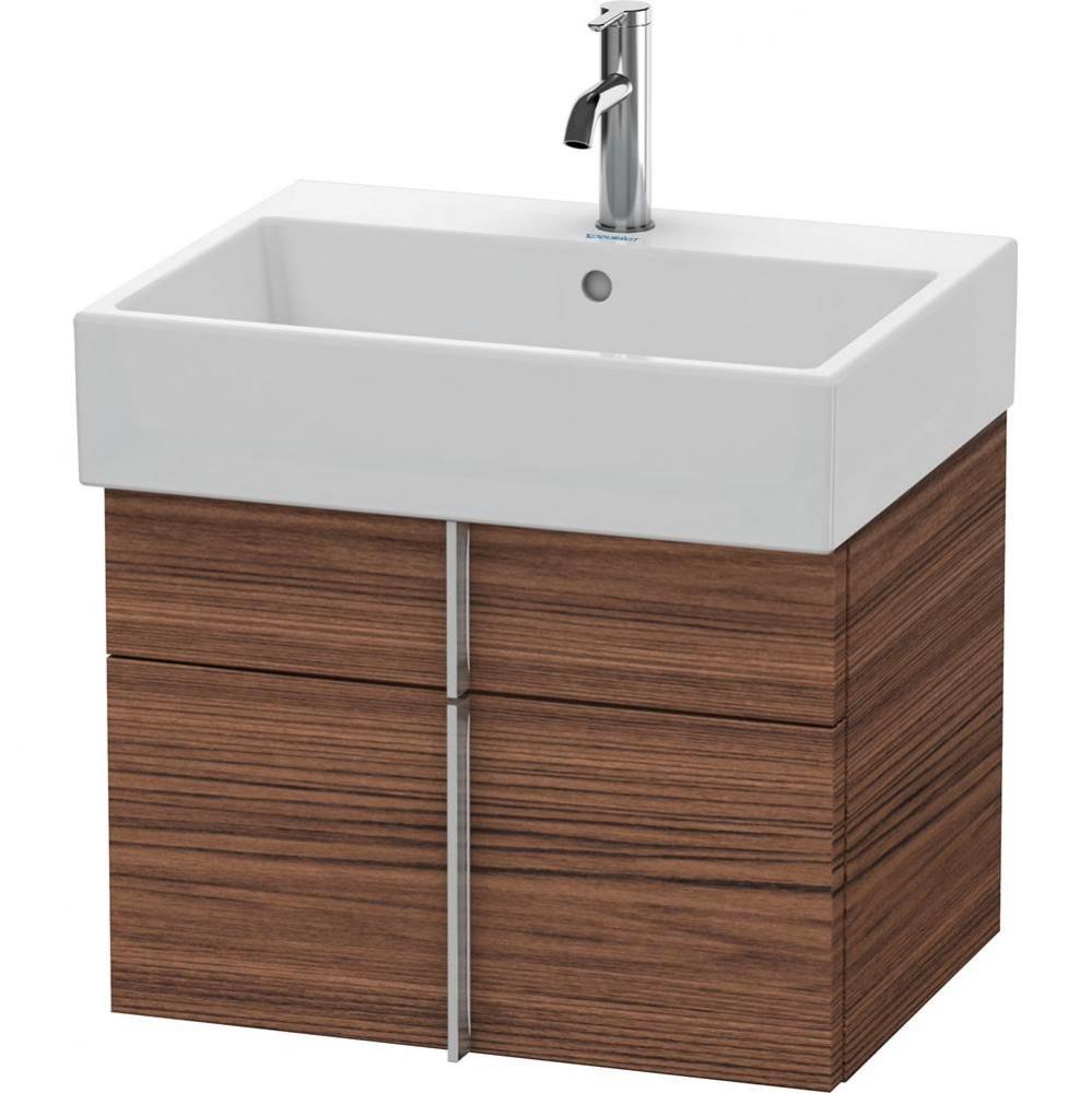 Duravit Vero Air Vanity Unit Wall-Mounted  Dark Walnut