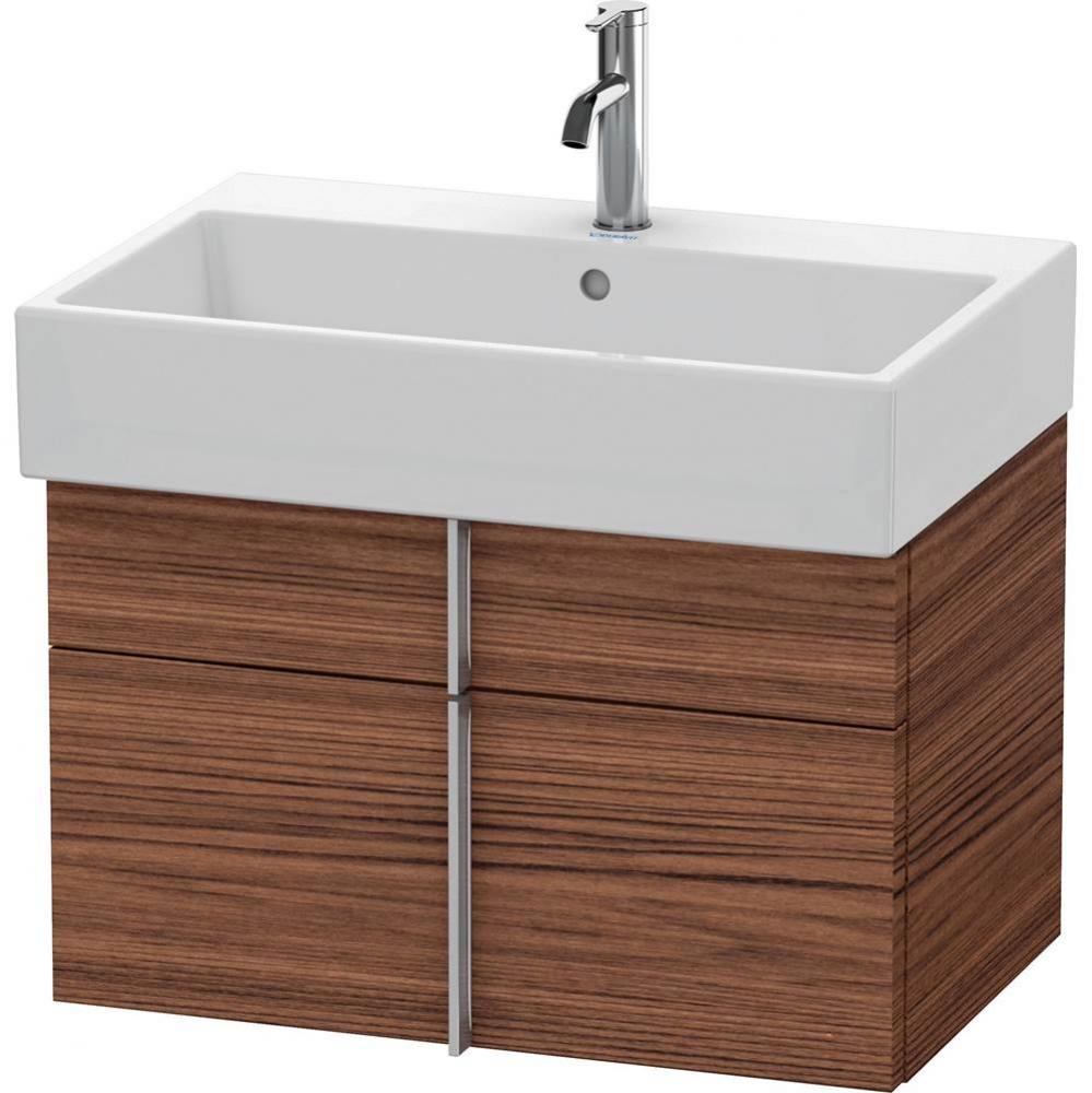 Duravit Vero Air Vanity Unit Wall-Mounted  Dark Walnut