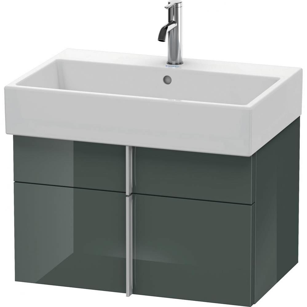 Duravit Vero Air Vanity Unit Wall-Mounted  Dolomiti Gray High Gloss