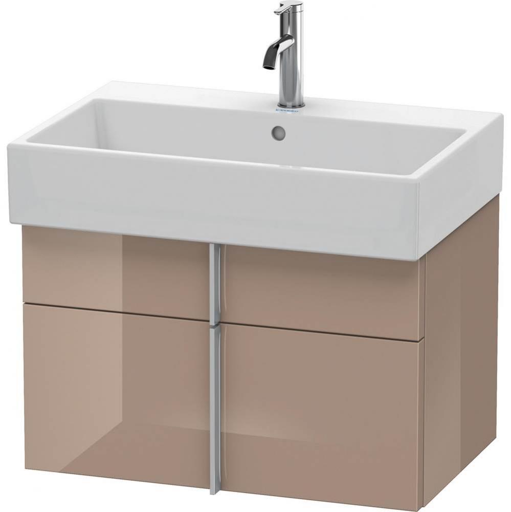 Duravit Vero Air Vanity Unit Wall-Mounted  Cappuccino High Gloss