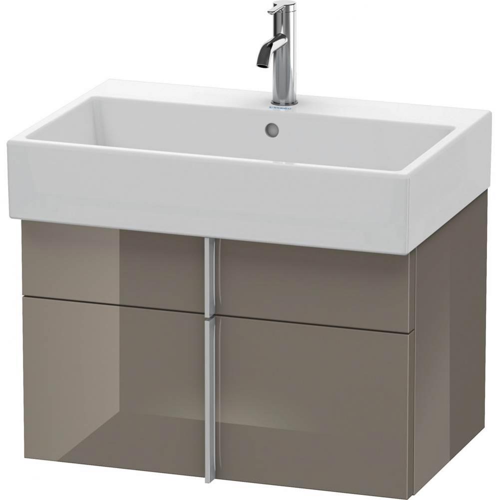 Duravit Vero Air Vanity Unit Wall-Mounted  Flannel Gray High Gloss