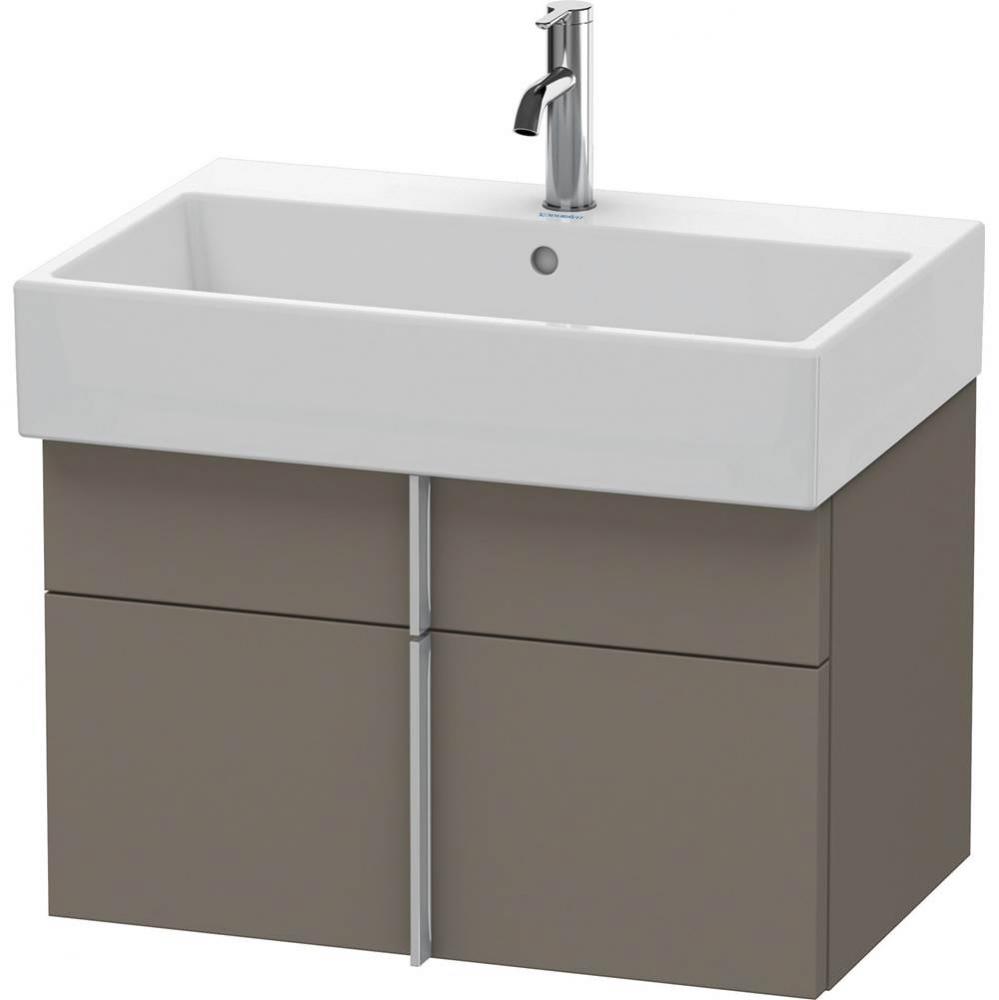 Duravit Vero Air Vanity Unit Wall-Mounted  Flannel Gray Satin Matte