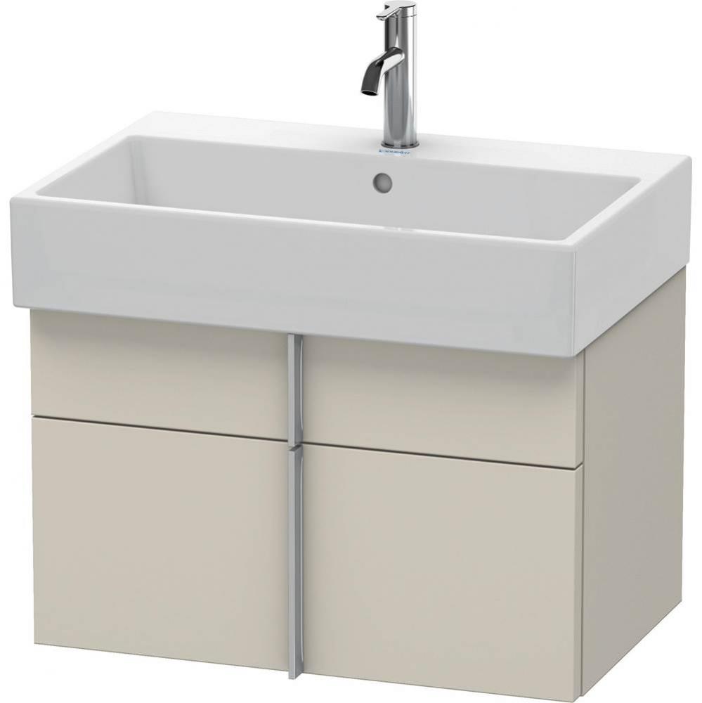 Duravit Vero Air Vanity Unit Wall-Mounted  Taupe Matte